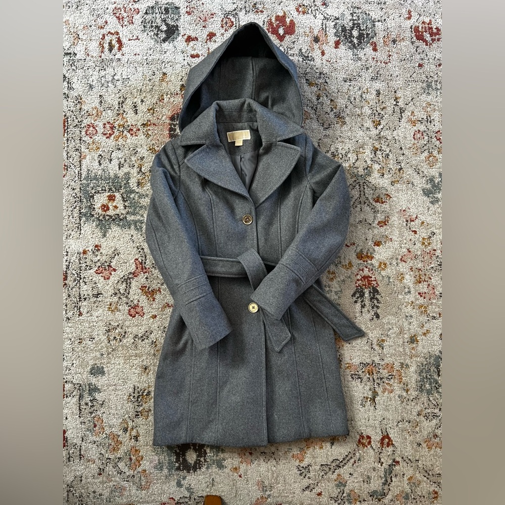 Michael Kors Wool Dress Coat
